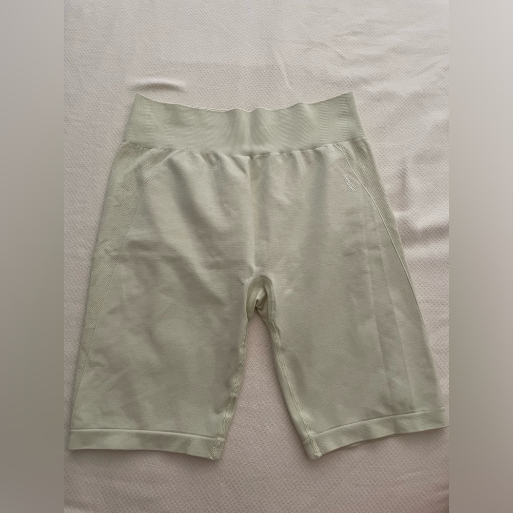 Gymshark Light Lime Green Biker Shorts Size XXL